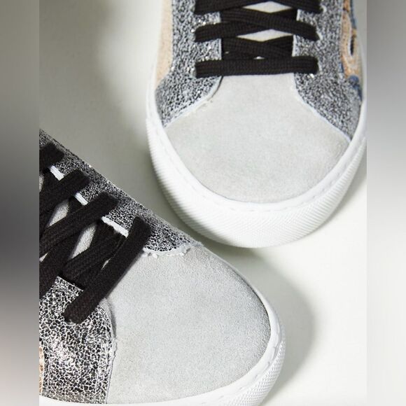 NIB P448 High-Top Panama Sneaker in Light Grey Size 37 - Picture 3 of 4